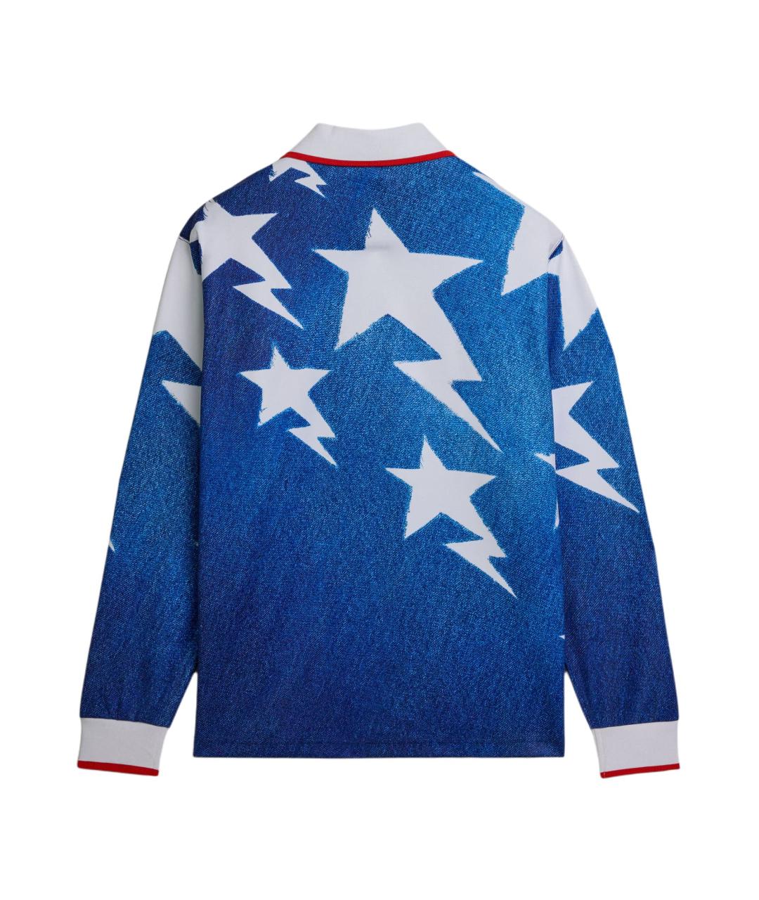 ADIDAS Голубая рубашка, фото 2