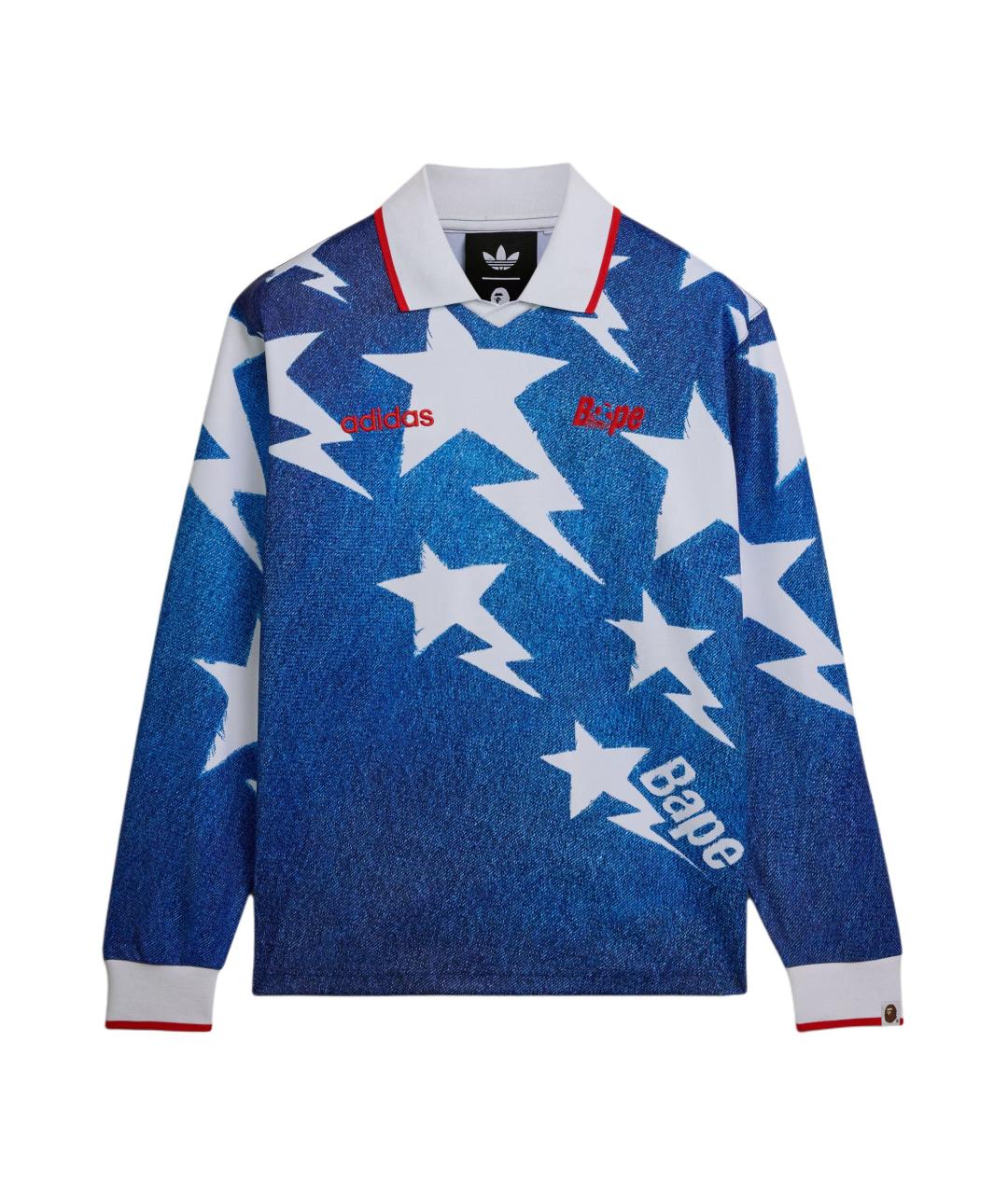 ADIDAS Голубая рубашка, фото 1