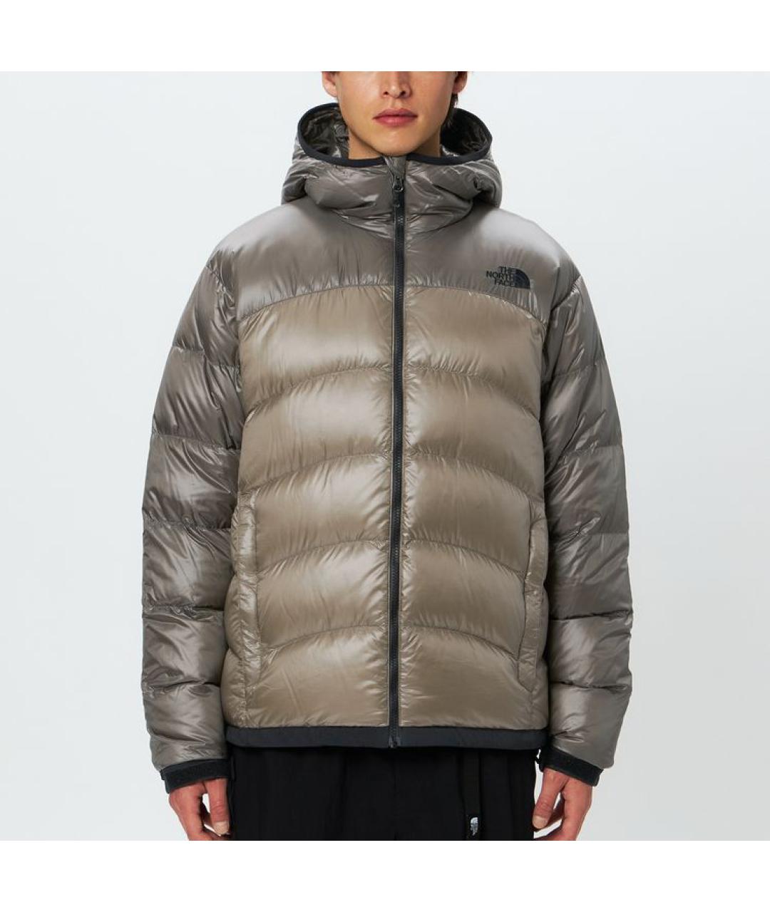 THE NORTH FACE Антрацитовый пуховик, фото 4