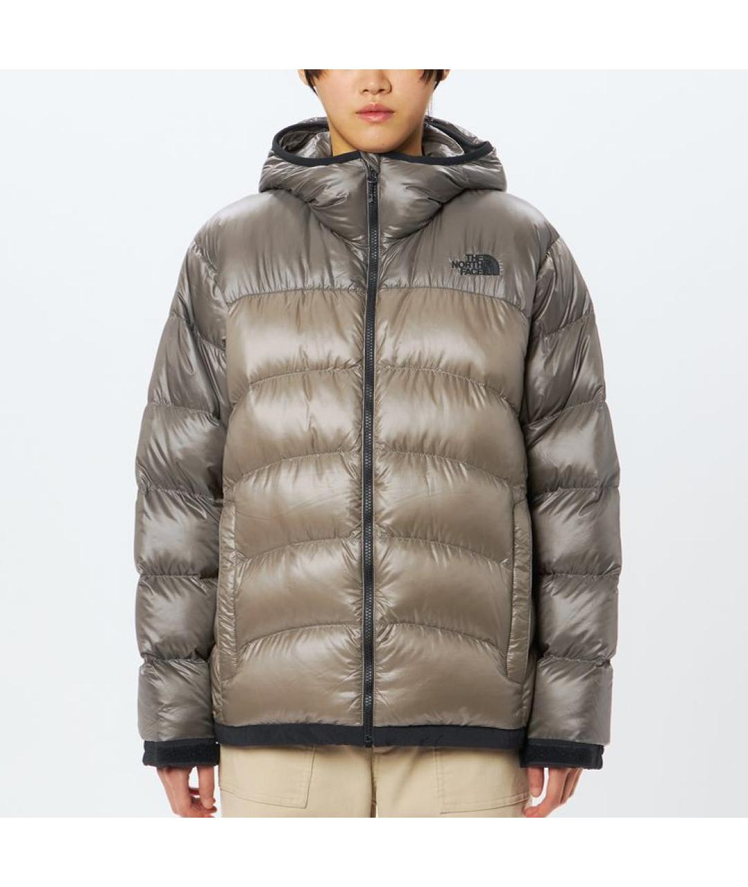 THE NORTH FACE Антрацитовый пуховик, фото 3