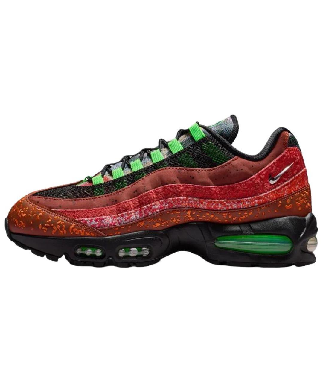 NIKE Красные низкие кроссовки / кеды, фото 5