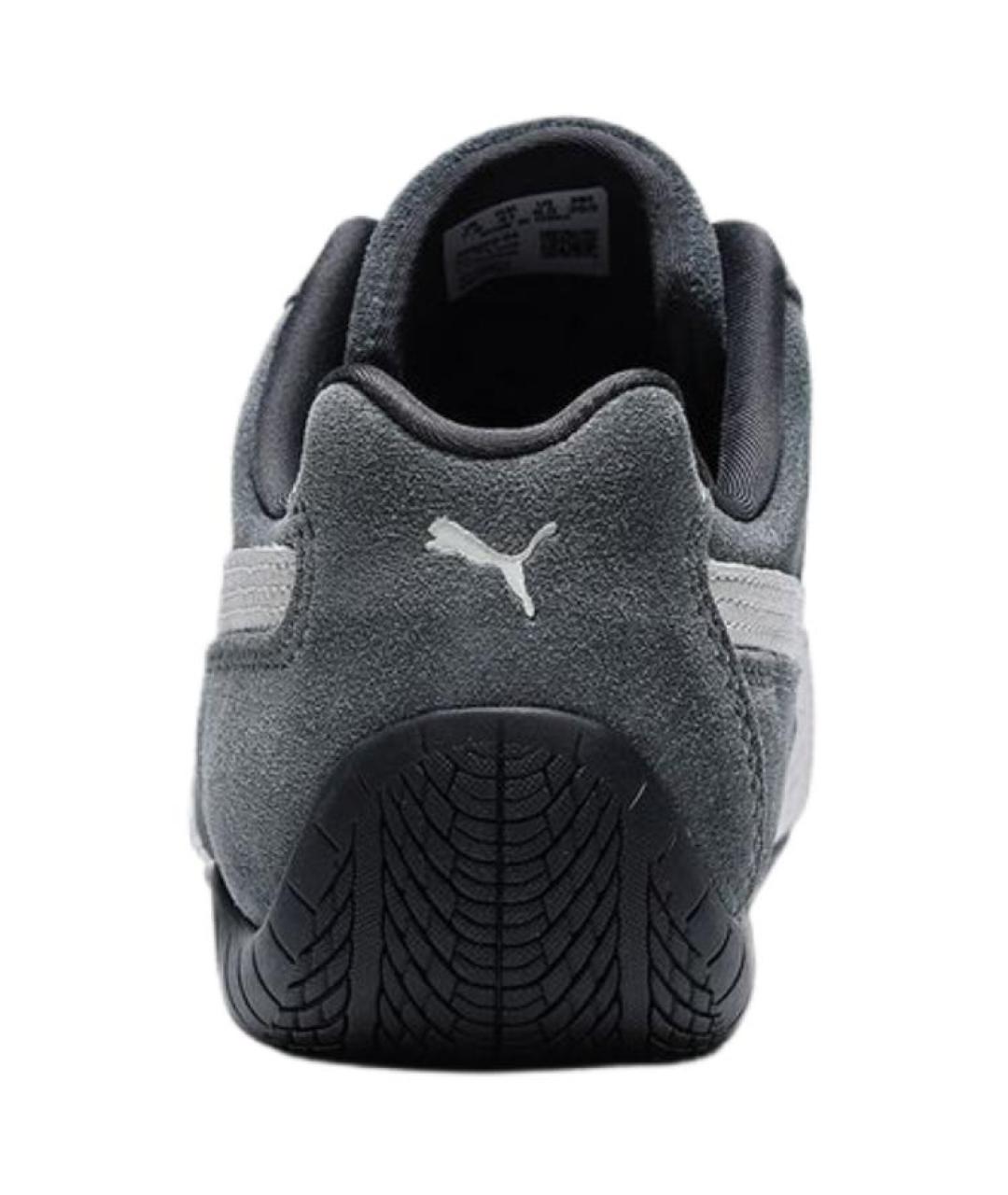 PUMA Серые нубуковые кеды, фото 4