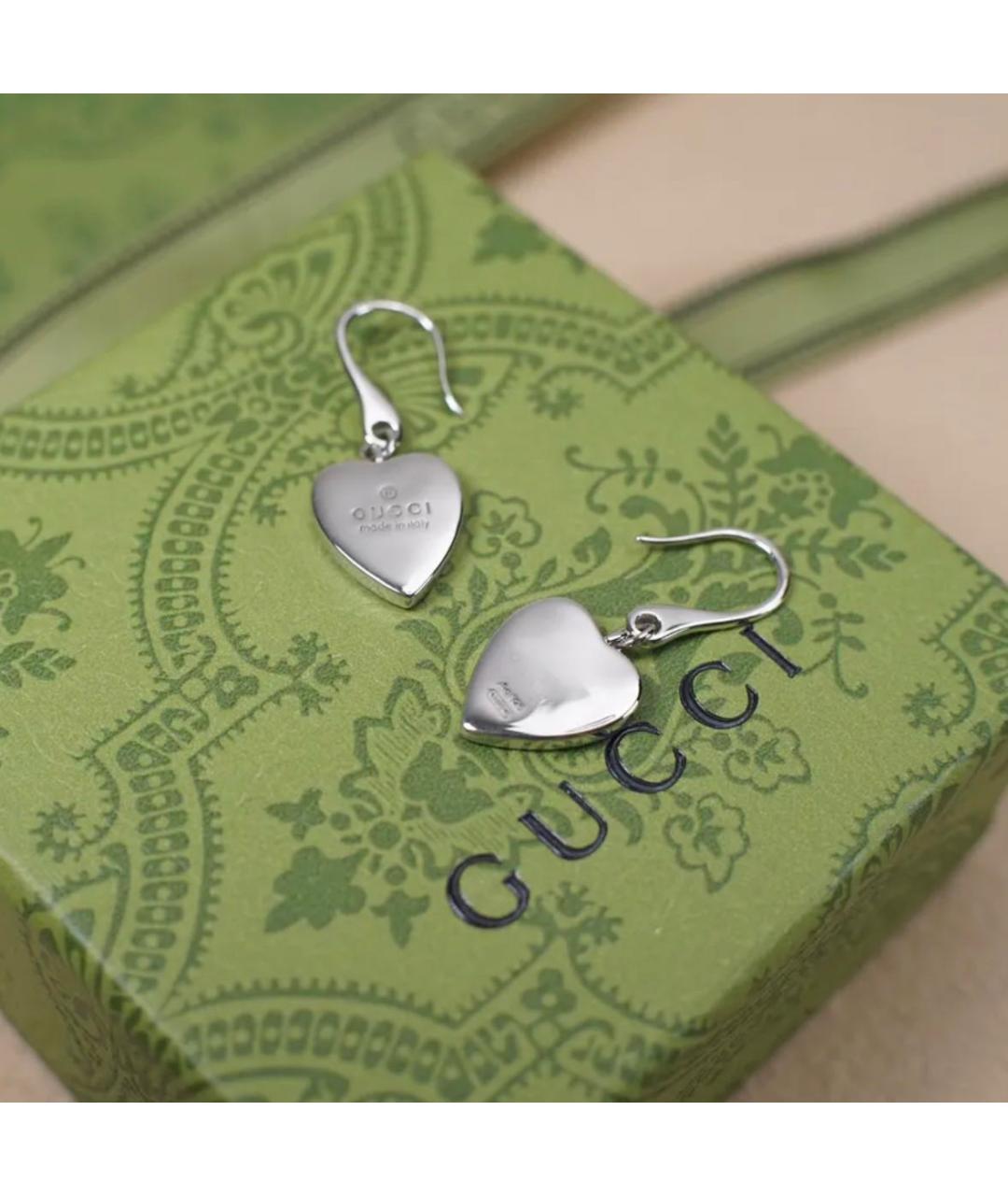 GUCCI Серебряные серебряные серьги, фото 4
