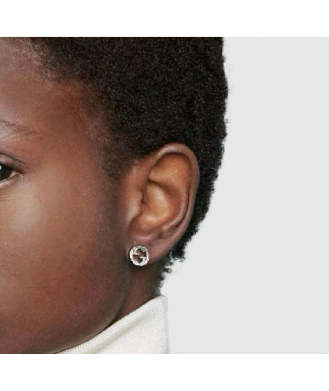 GUCCI Серебряные серебряные серьги, фото 4