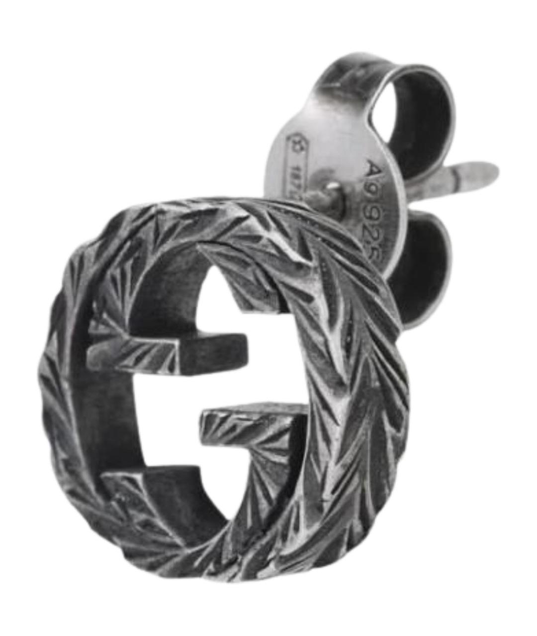 GUCCI Серебряные серебряные серьги, фото 1