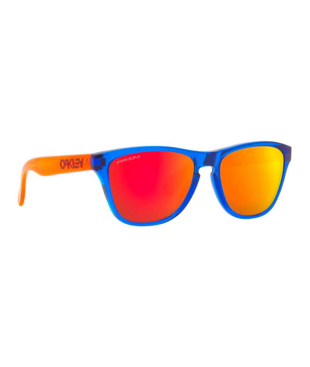 OAKLEY Синие пластиковые солнцезащитные очки, фото 2