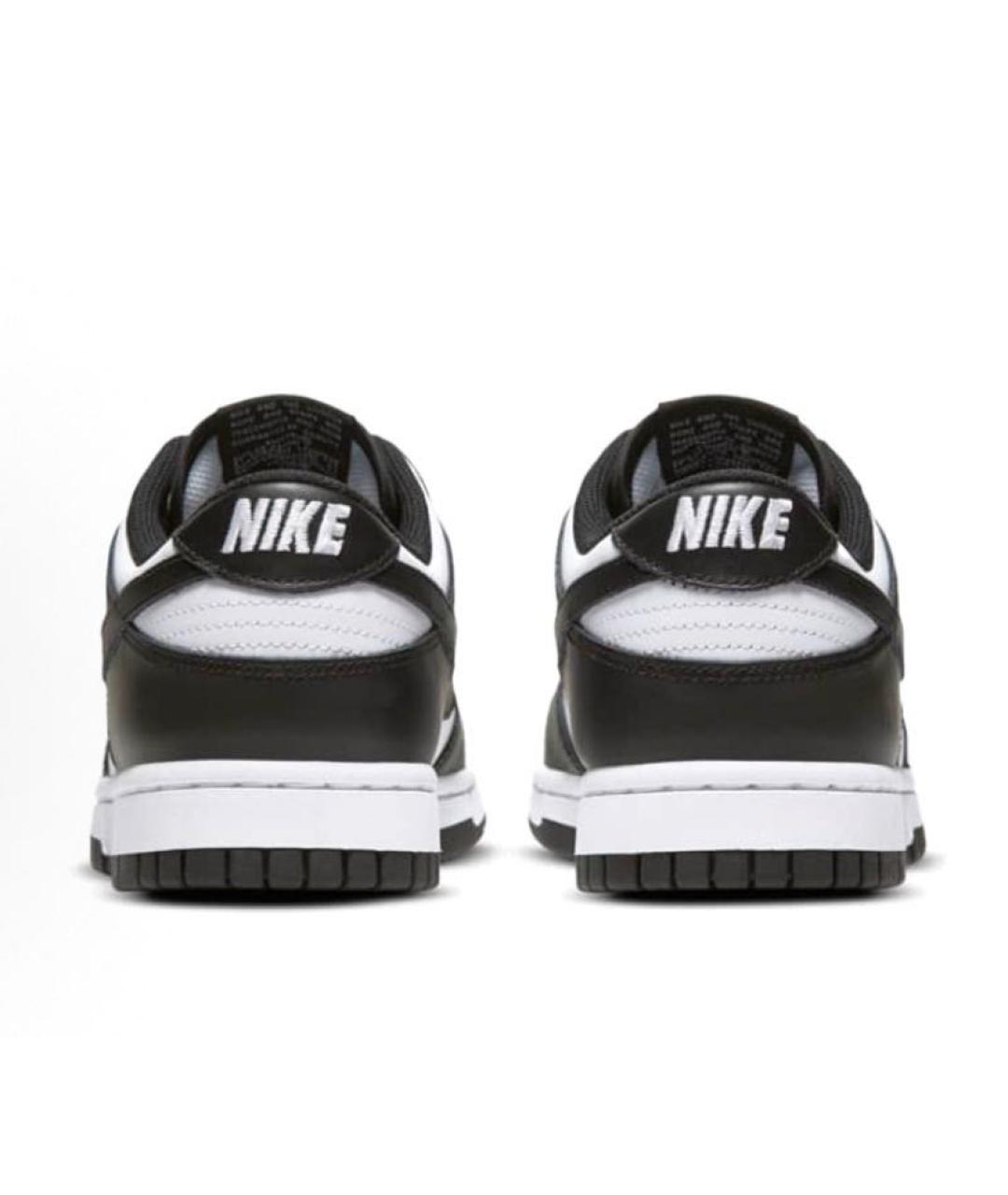 NIKE Черные кожаные кроссовки, фото 4