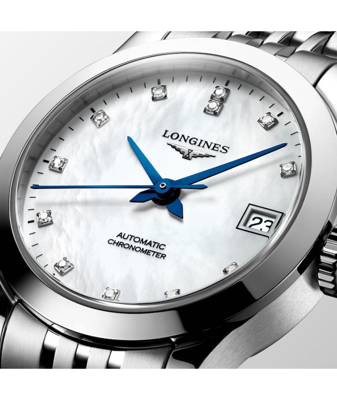 LONGINES Серебряные металлические часы, фото 2