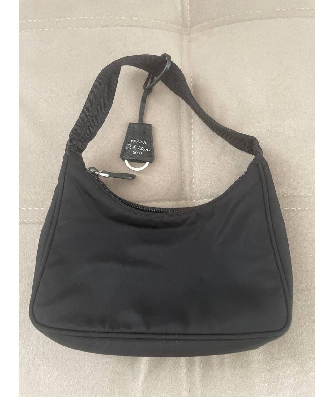 PRADA Черная сумка через плечо, фото 5