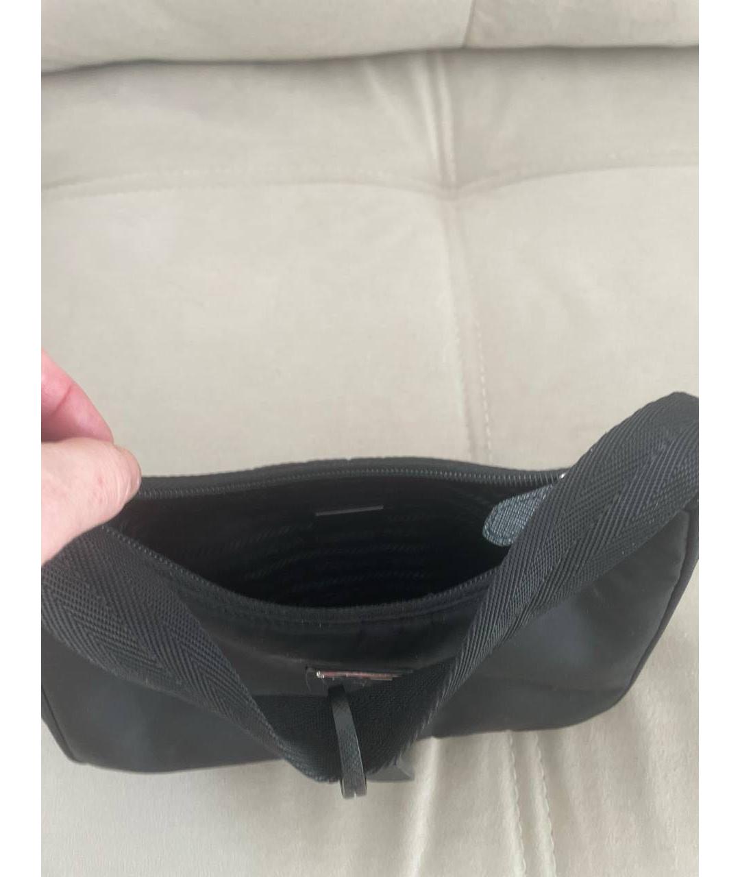 PRADA Черная сумка через плечо, фото 3