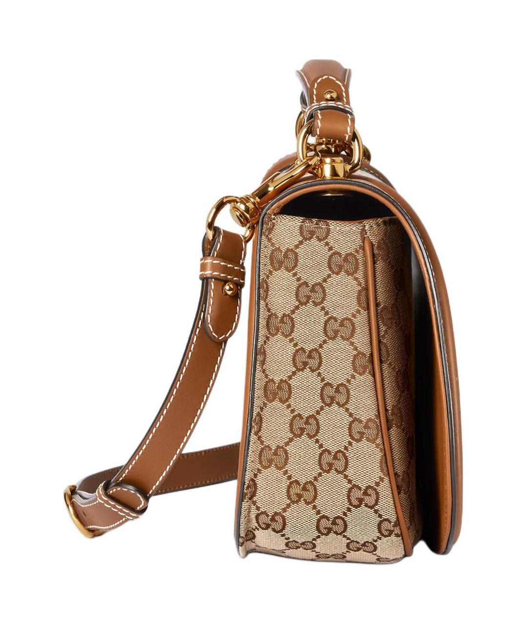 GUCCI Коричневая сумка через плечо, фото 3