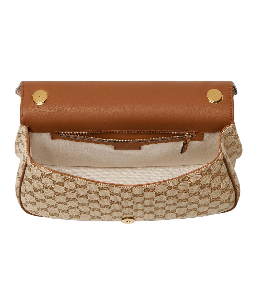 GUCCI Коричневая сумка через плечо, фото 5