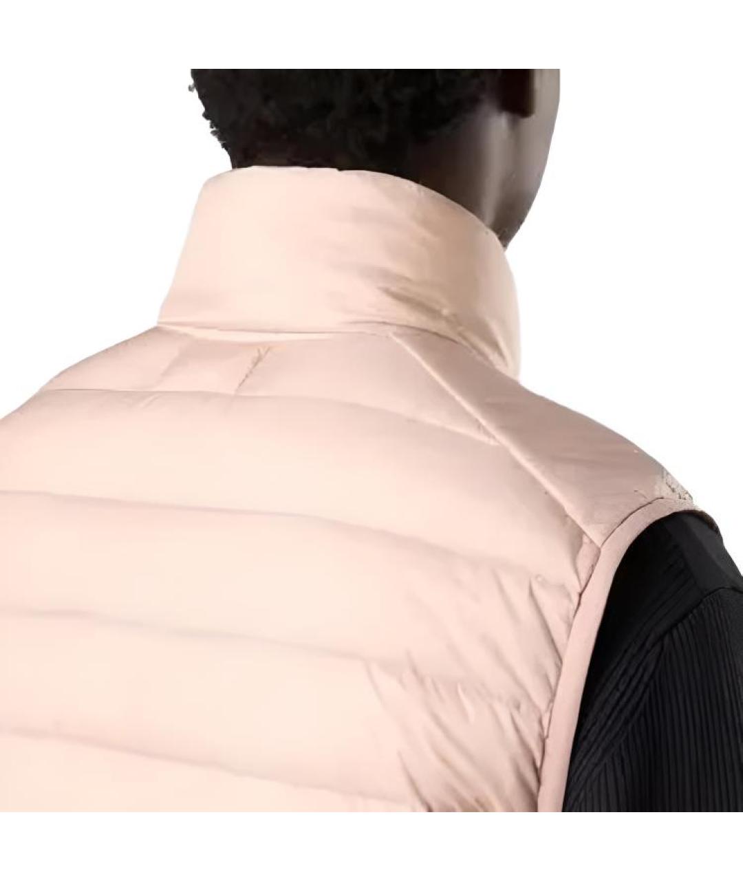 STONE ISLAND Розовый полиамидовый жилет, фото 3