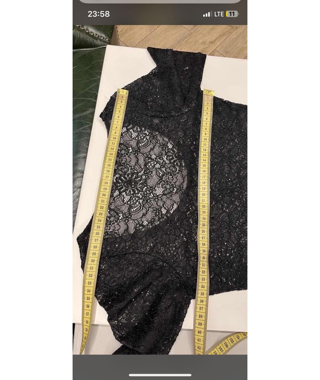 PATRIZIA PEPE Черная блузы, фото 6