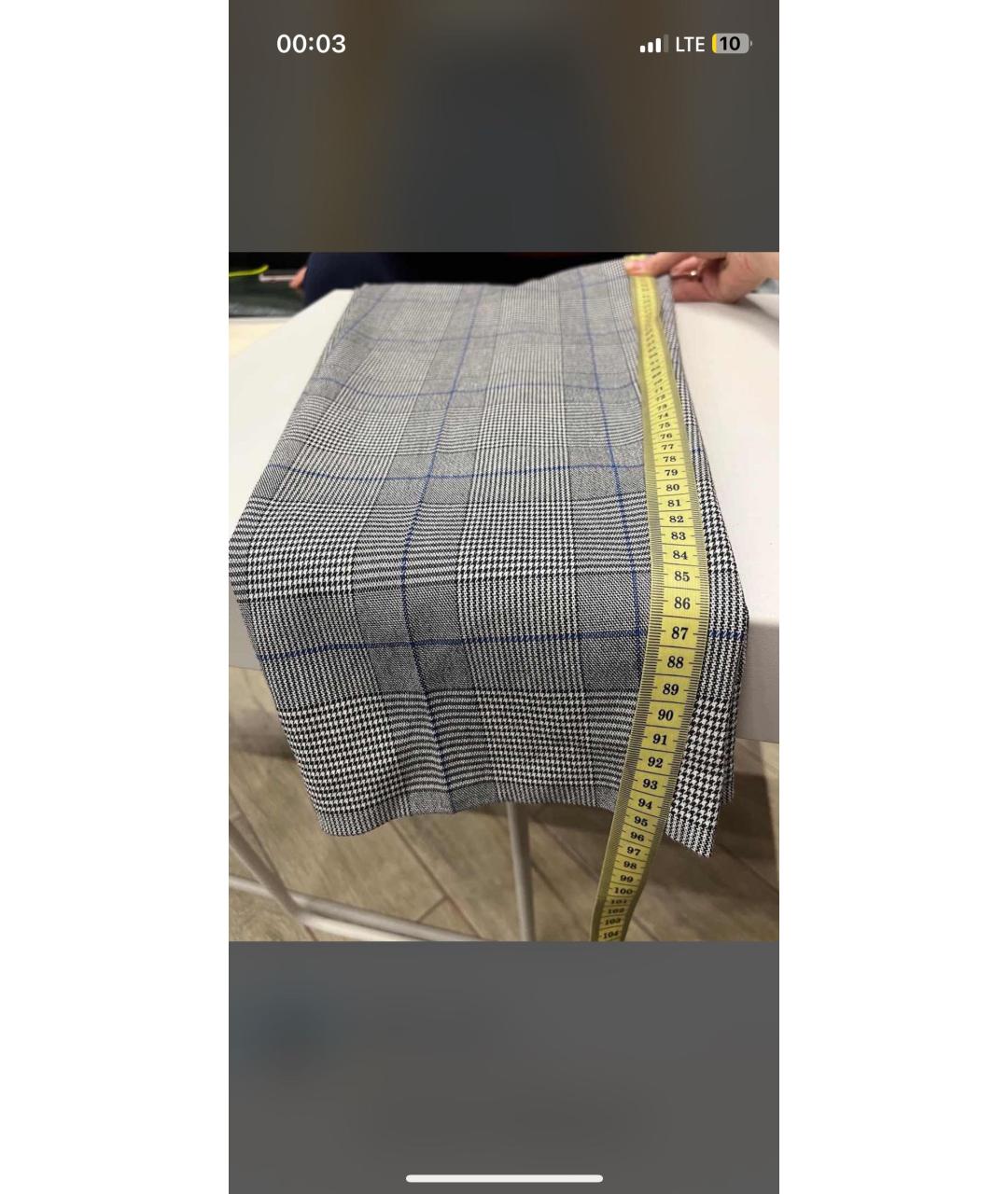 PATRIZIA PEPE Серые вискозные прямые брюки, фото 6