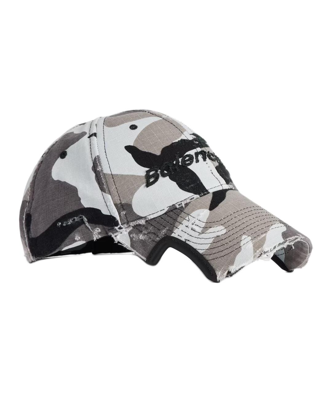 BALENCIAGA Серая кепка/бейсболка, фото 2