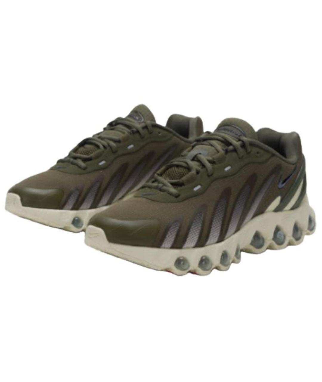 NIKE Зеленые низкие кроссовки / кеды, фото 3