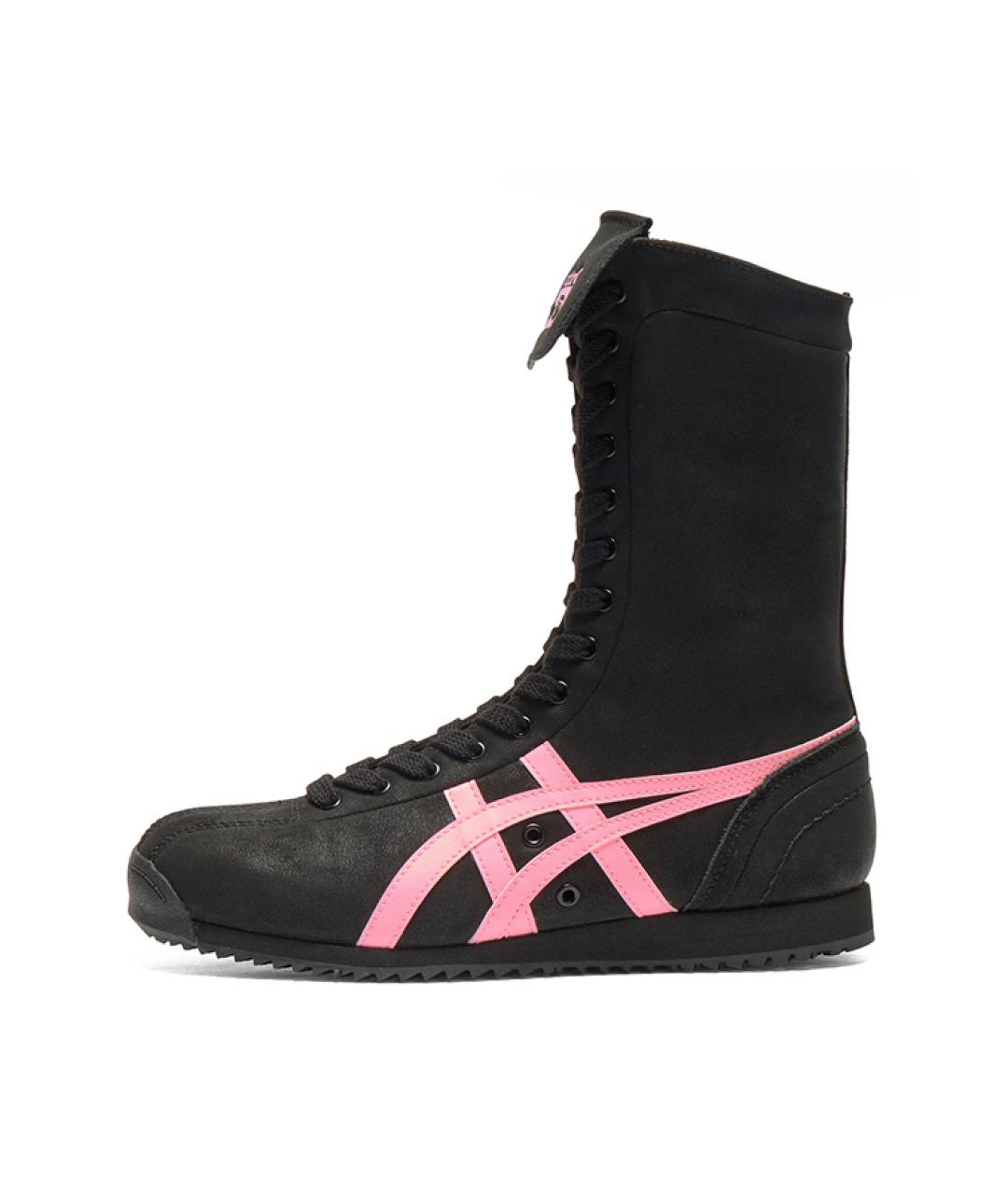 ONITSUKA TIGER Черные кожаные кеды, фото 2