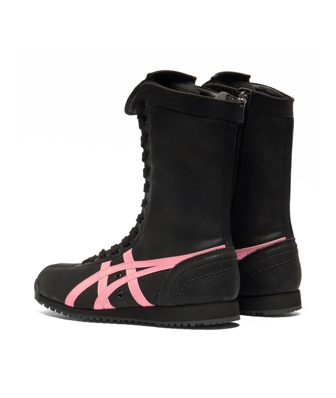 ONITSUKA TIGER Черные кожаные кеды, фото 4