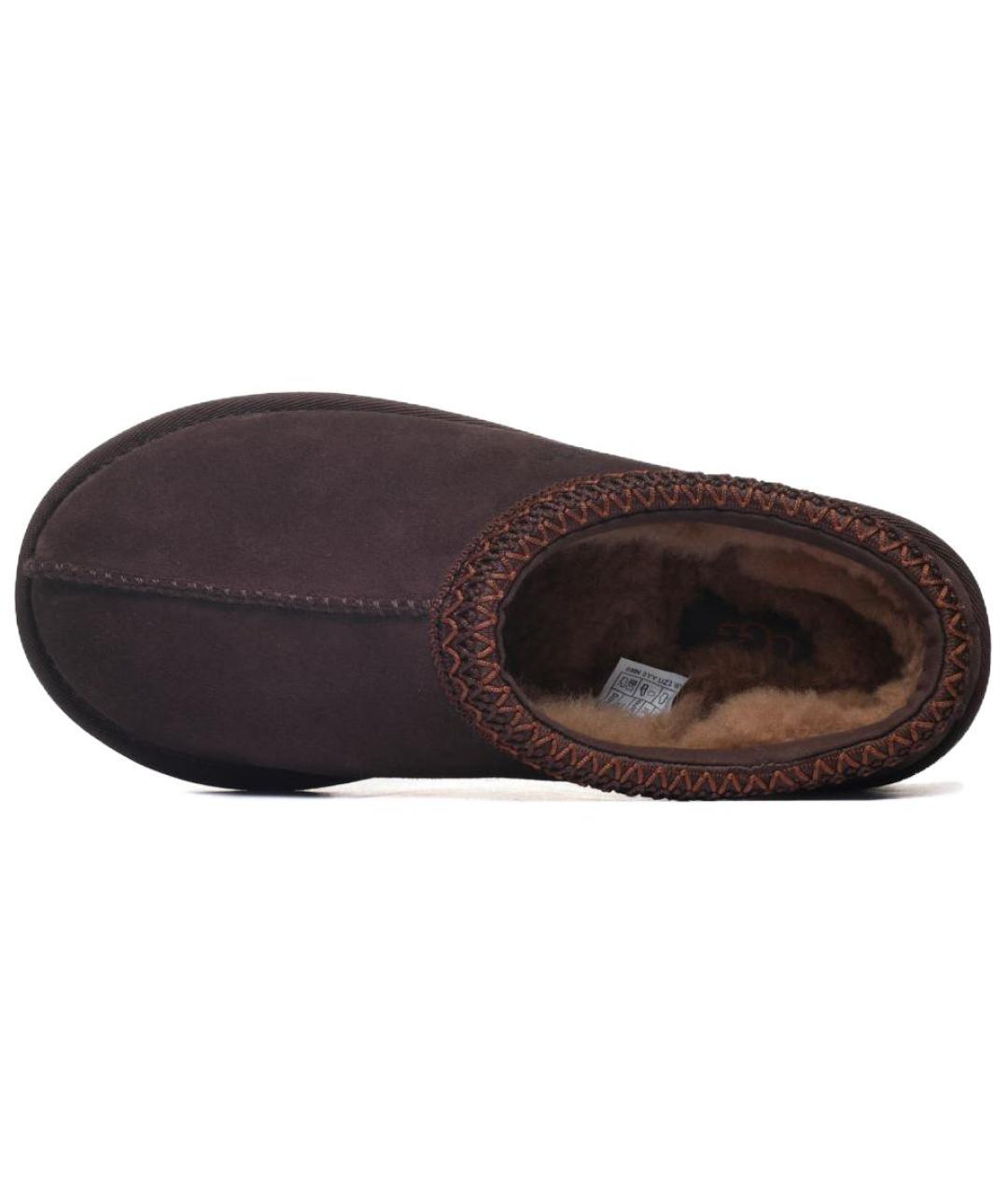 UGG AUSTRALIA Коричневые замшевые босоножки, фото 4