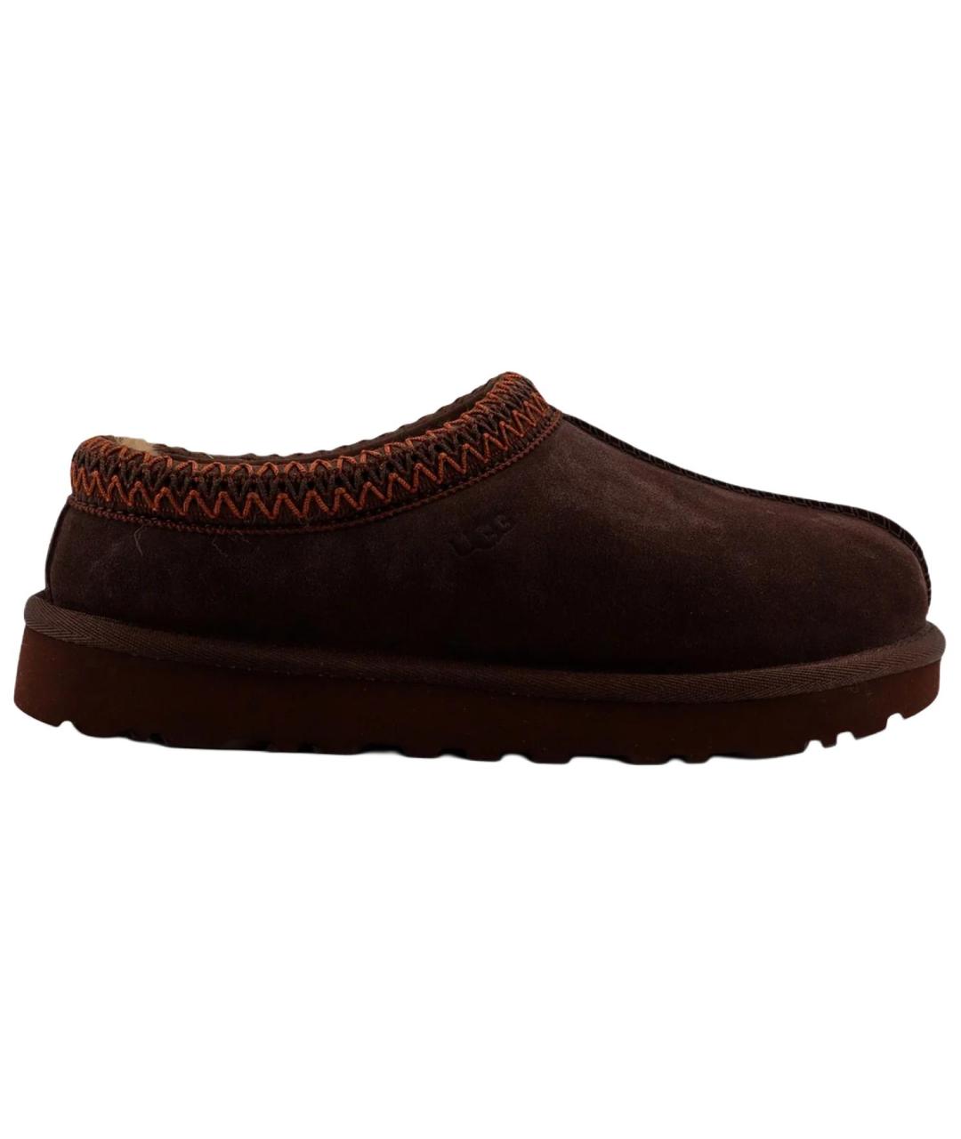 UGG AUSTRALIA Коричневые замшевые босоножки, фото 1