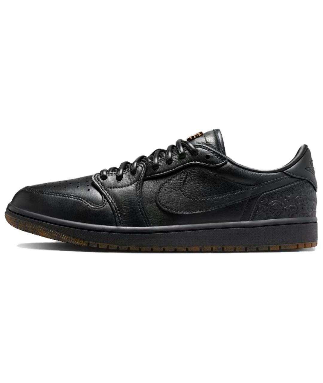 JORDAN Черные низкие кроссовки / кеды, фото 2