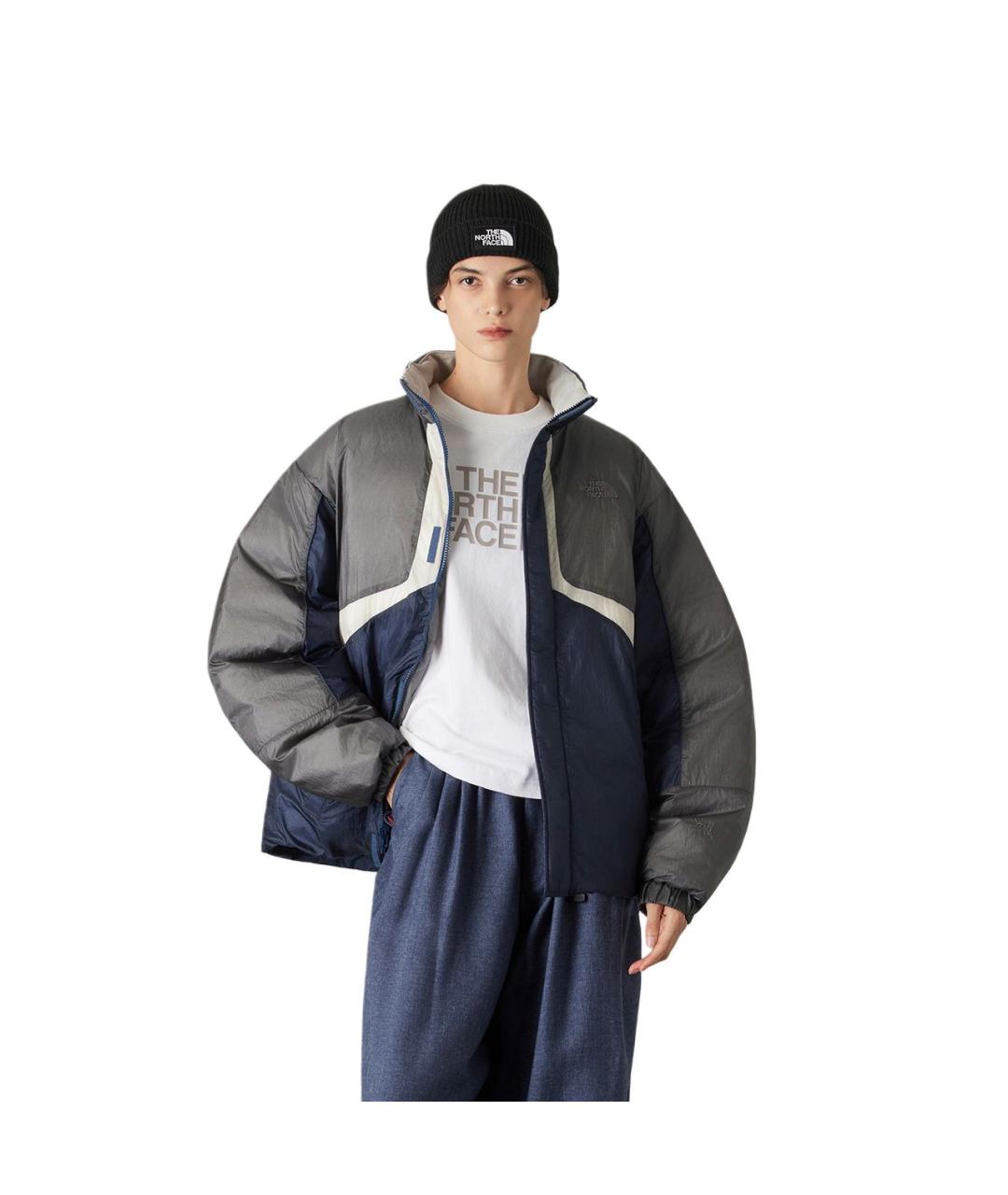 THE NORTH FACE Серый пуховик, фото 4