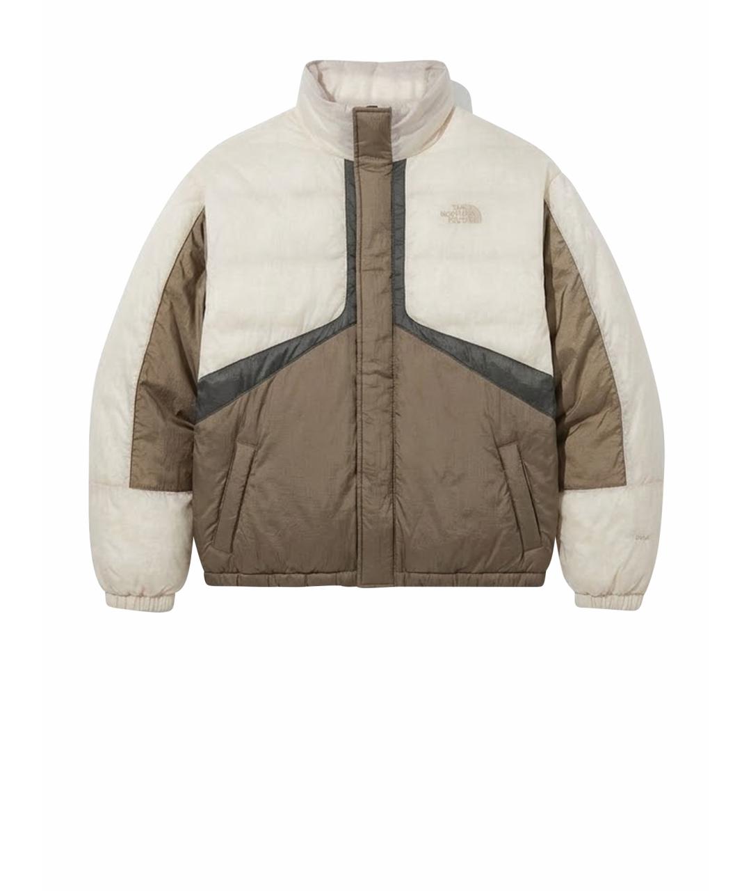 THE NORTH FACE Коричневый пуховик, фото 1