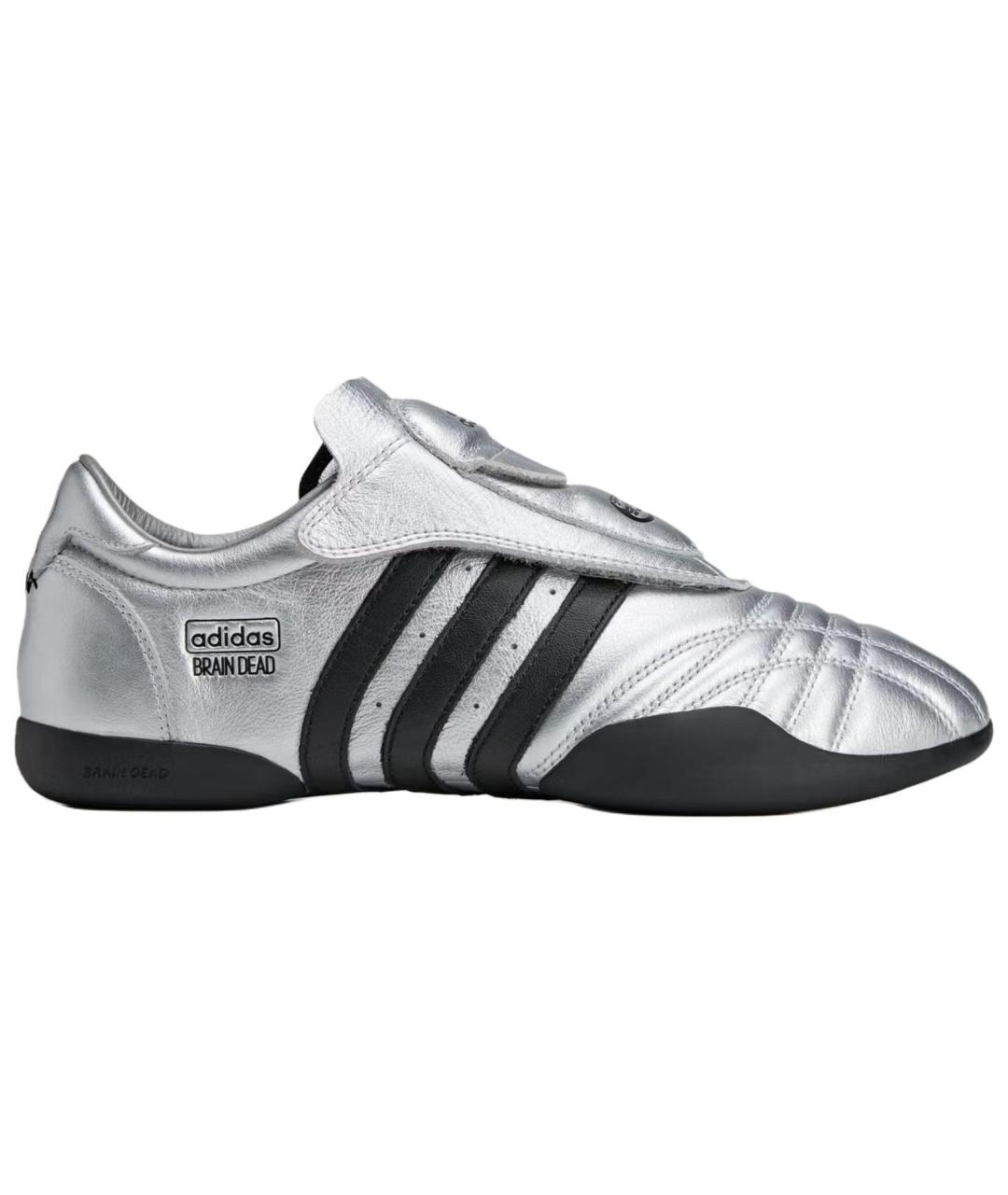 ADIDAS Серебряные кеды, фото 1