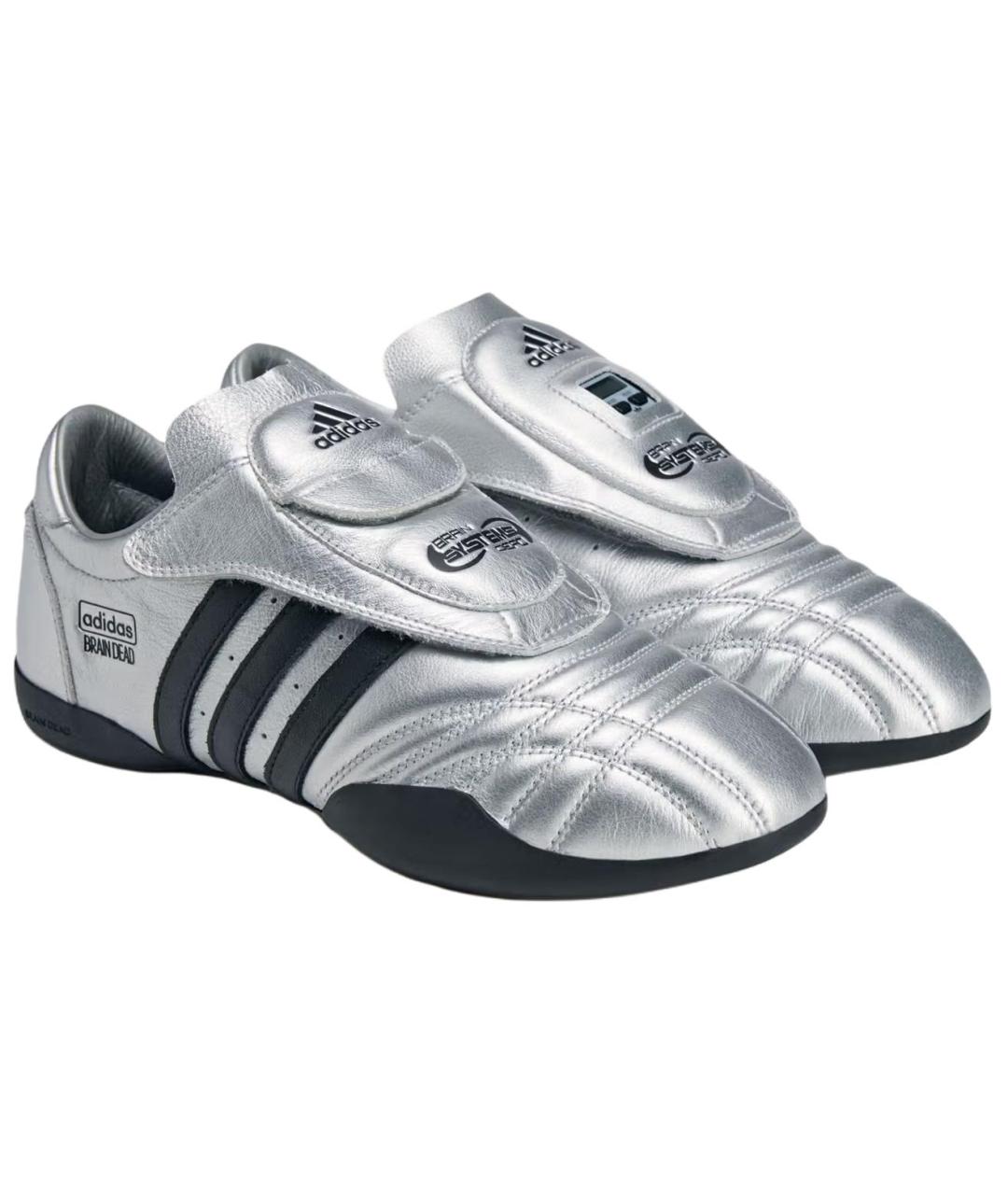 ADIDAS Серебряные кеды, фото 3