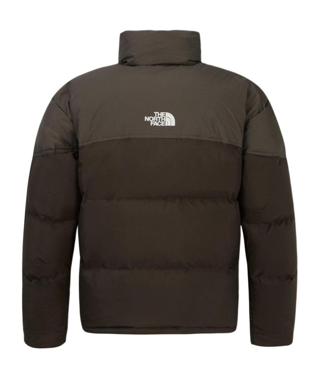 THE NORTH FACE Коричневый пуховик, фото 2