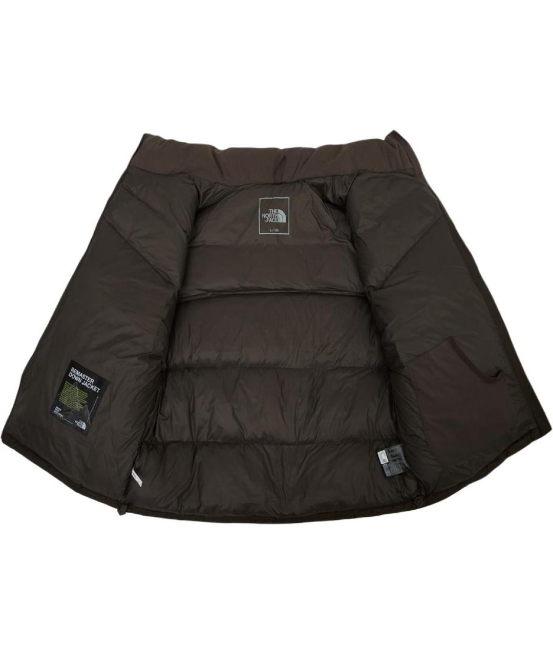 THE NORTH FACE Коричневый пуховик, фото 3