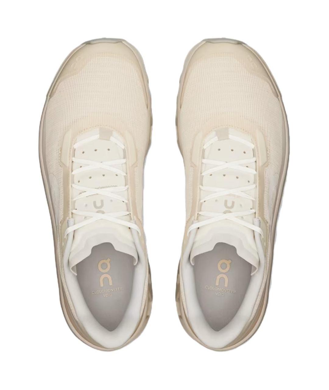 ON Бежевые низкие кроссовки / кеды, фото 4