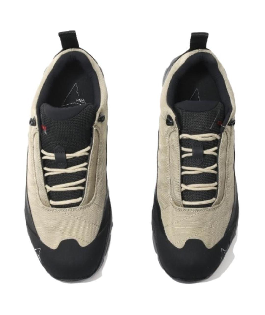 ROA Бежевые текстильные кроссовки, фото 5