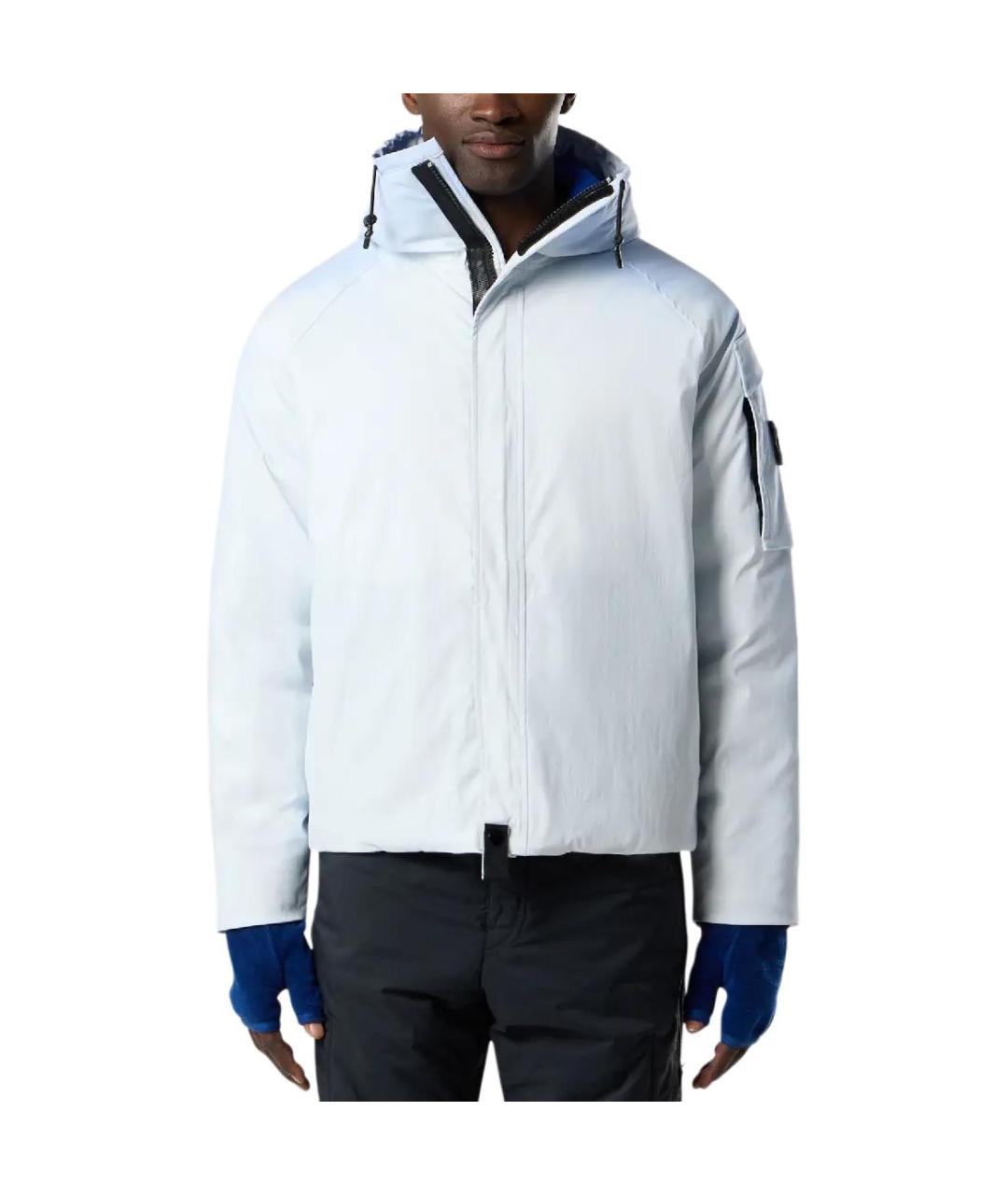 STONE ISLAND Голубая парка, фото 5