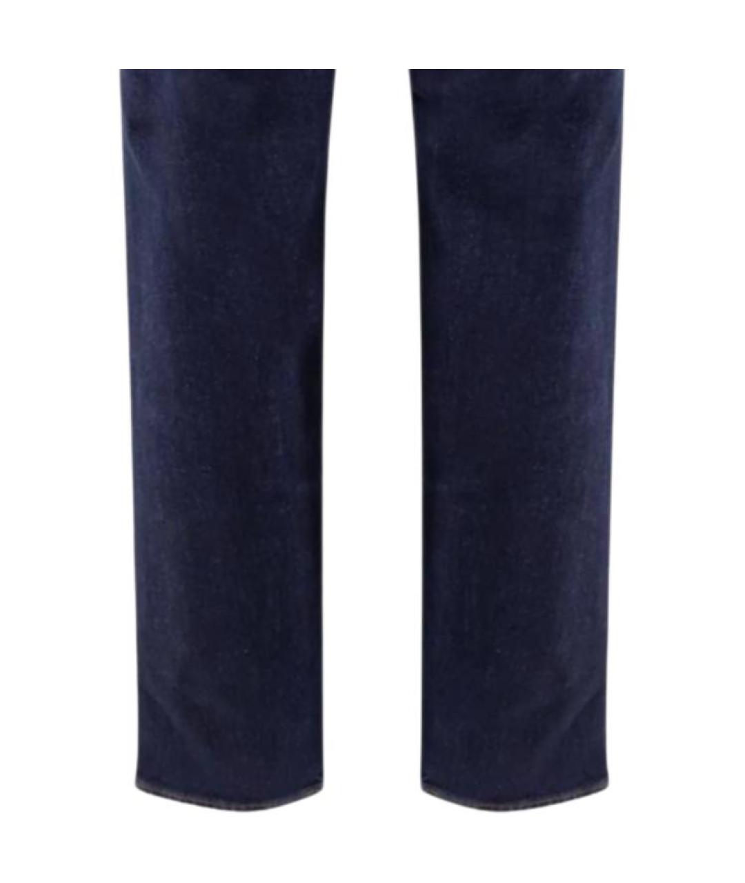 STONE ISLAND Синие прямые джинсы, фото 5