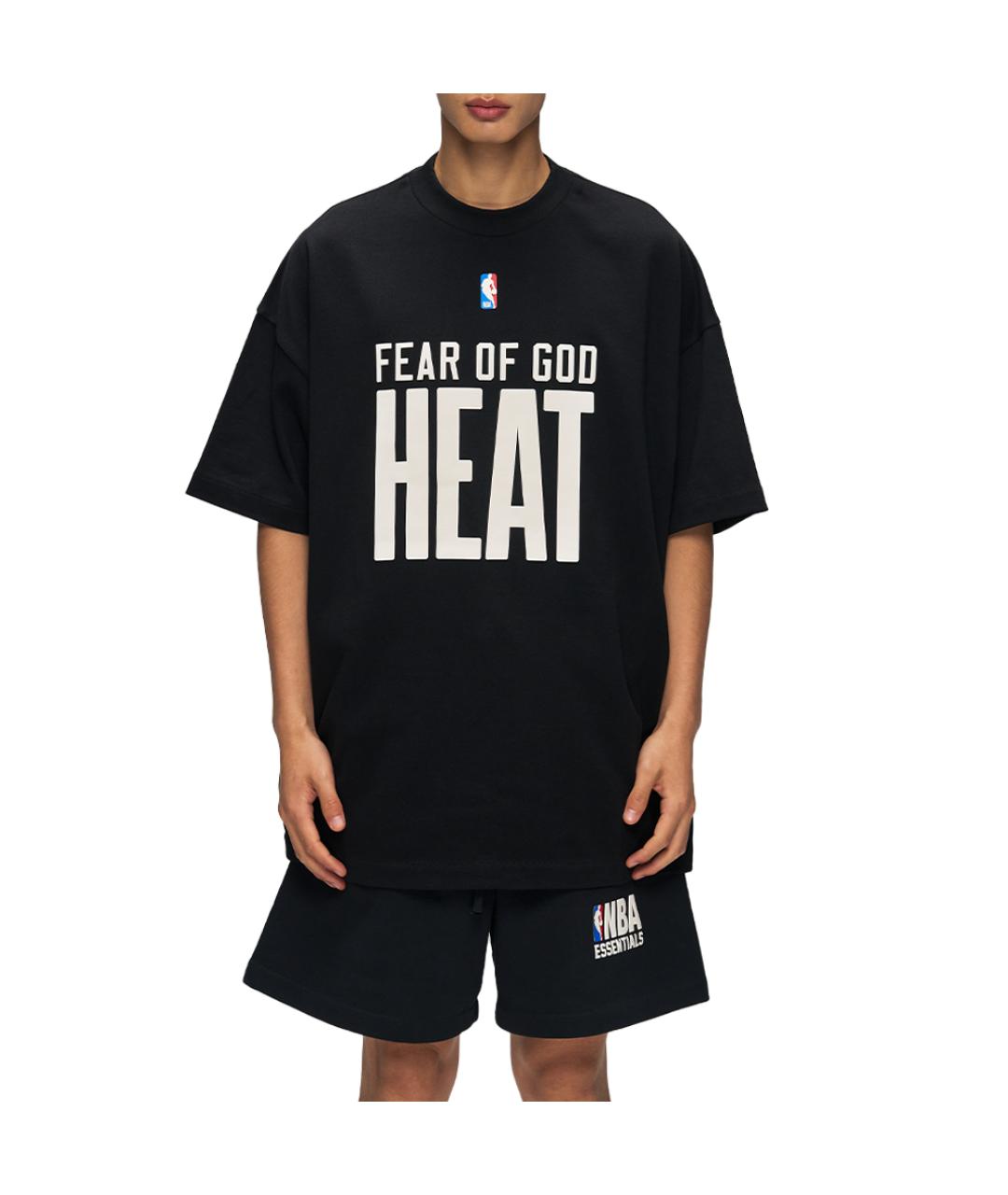 FEAR OF GOD ESSENTIALS Черная футболка, фото 3