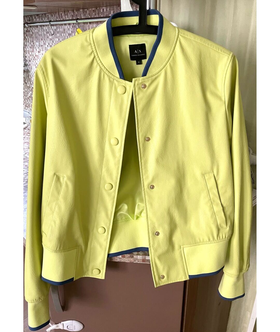 ARMANI EXCHANGE Желтая куртка, фото 3