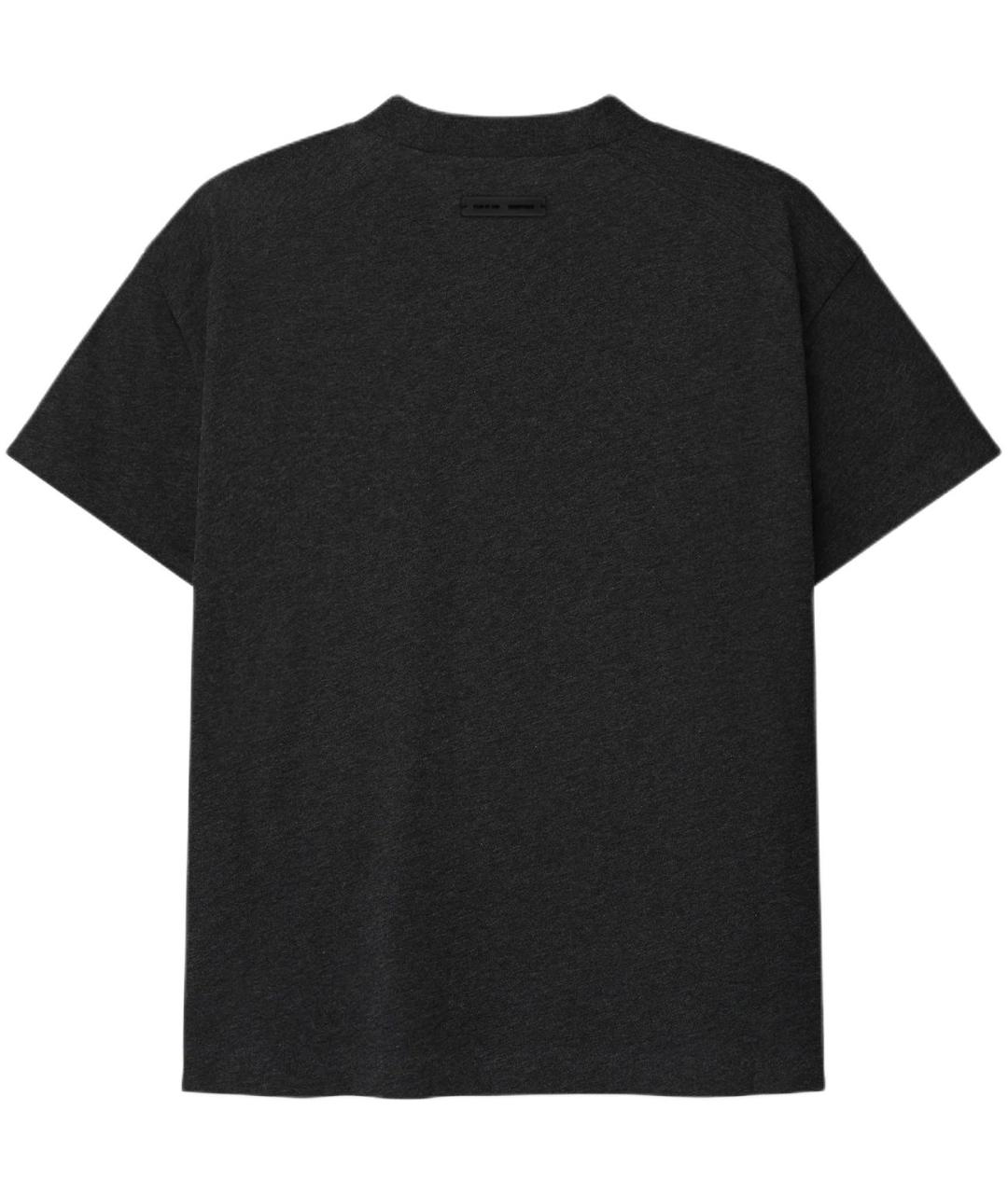 FEAR OF GOD ESSENTIALS Черная футболка, фото 2