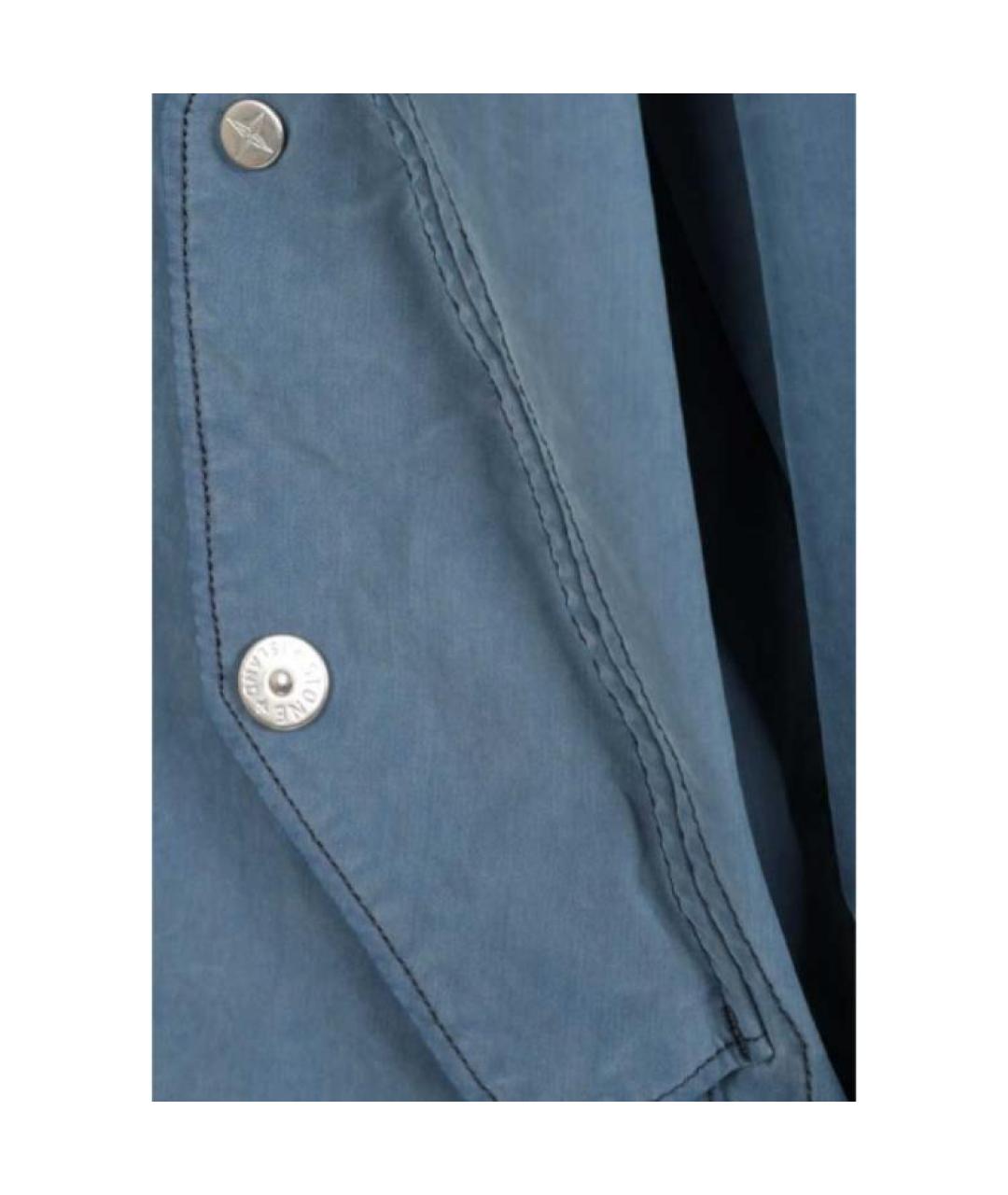 STONE ISLAND Синяя куртка, фото 5