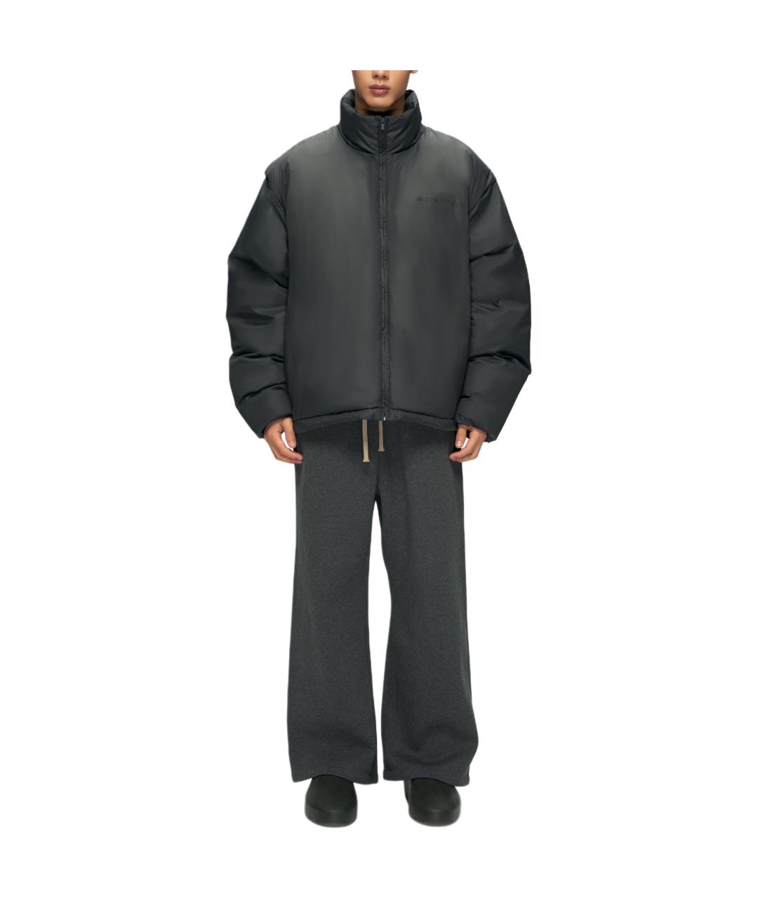 FEAR OF GOD ESSENTIALS Серый пуховик, фото 3