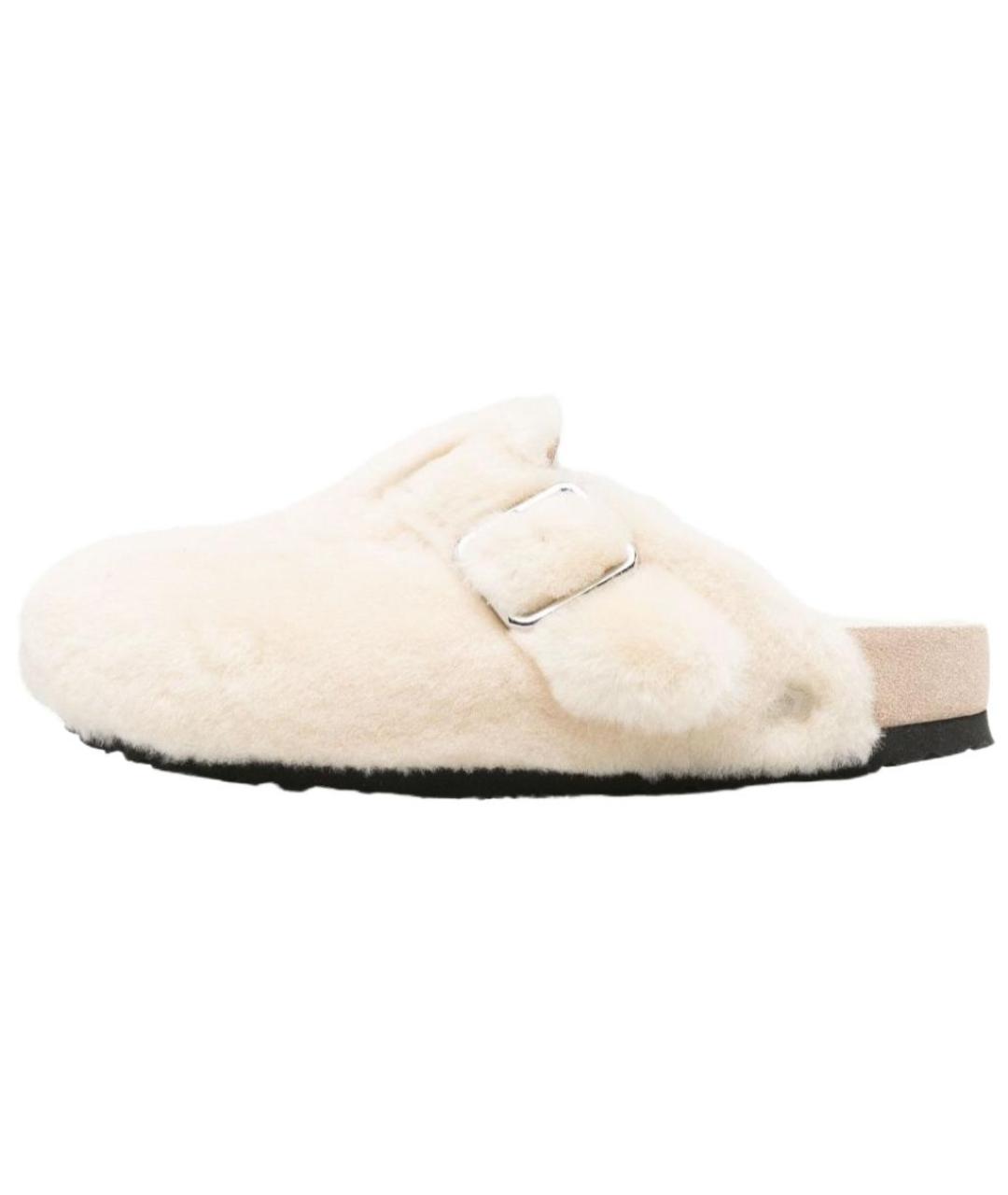 BIRKENSTOCK Белые мюли, фото 4