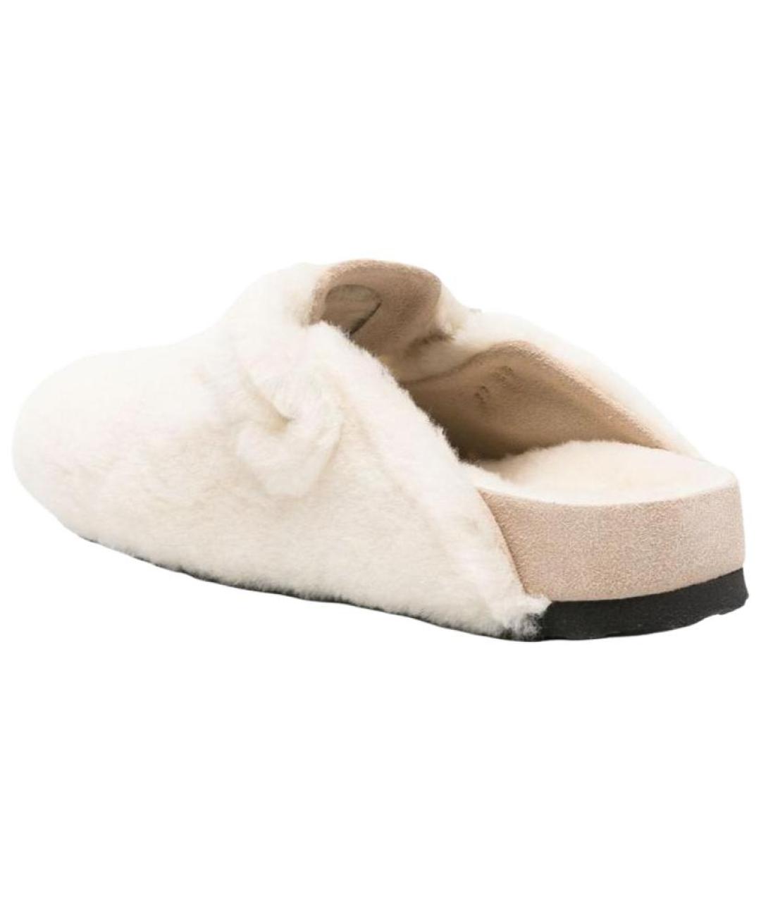 BIRKENSTOCK Белые мюли, фото 2