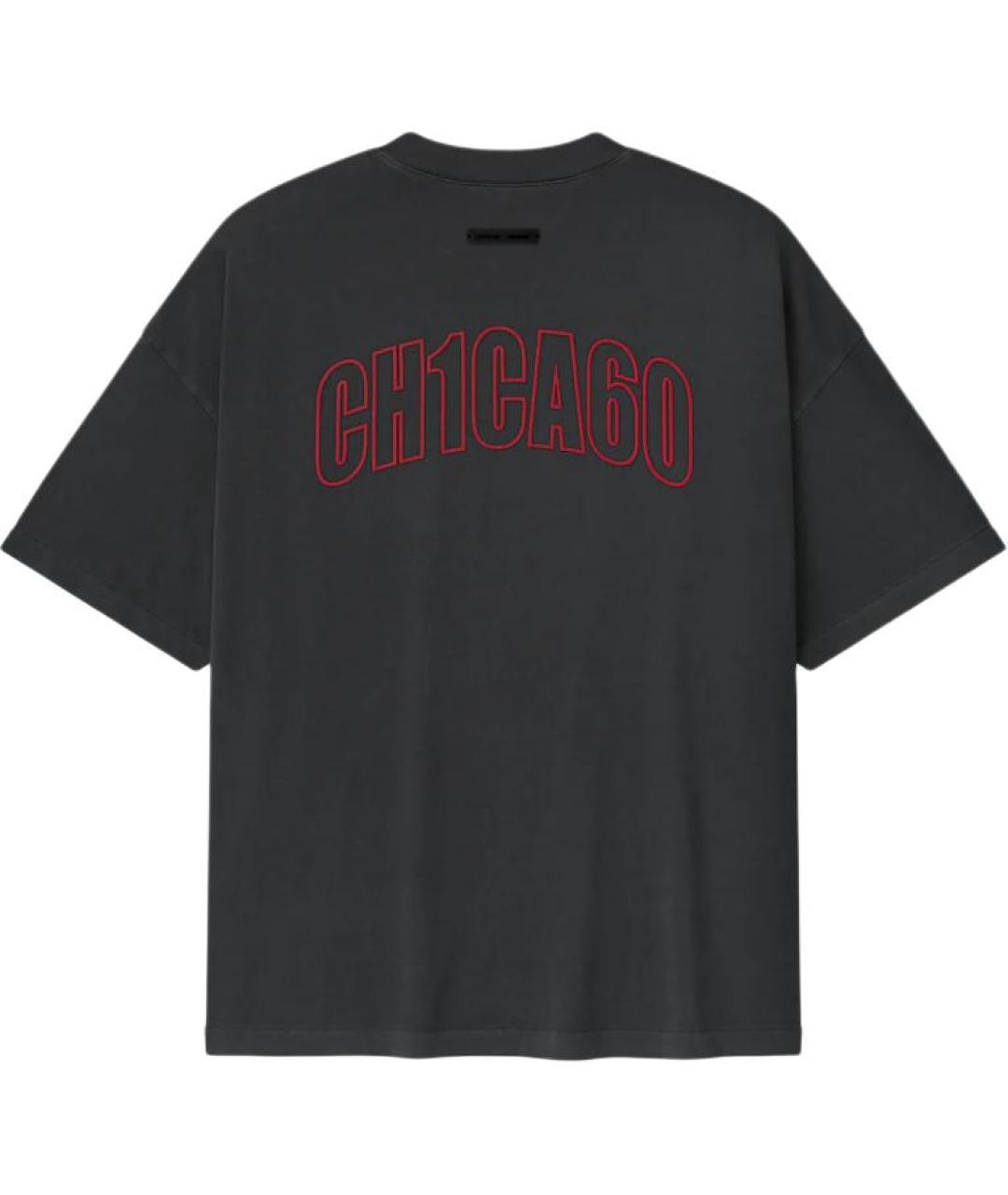 FEAR OF GOD ESSENTIALS Серая футболка, фото 2