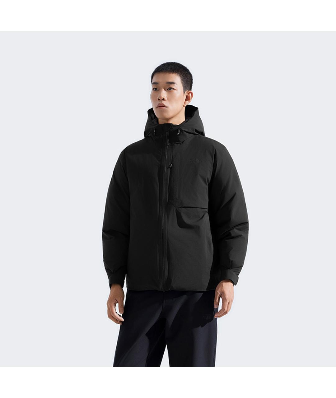 THE NORTH FACE Черный пуховик, фото 2