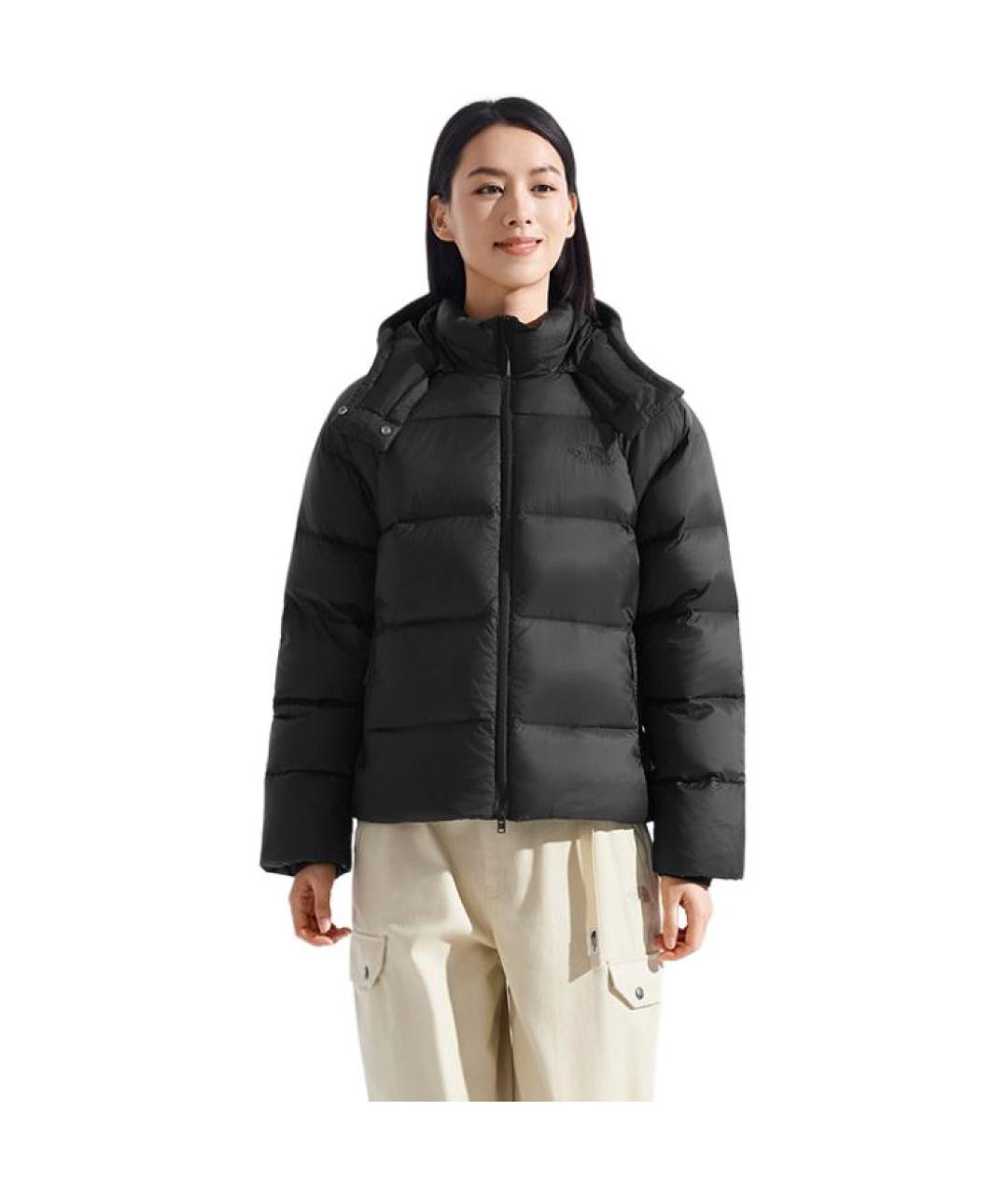 THE NORTH FACE Антрацитовый пуховик, фото 6