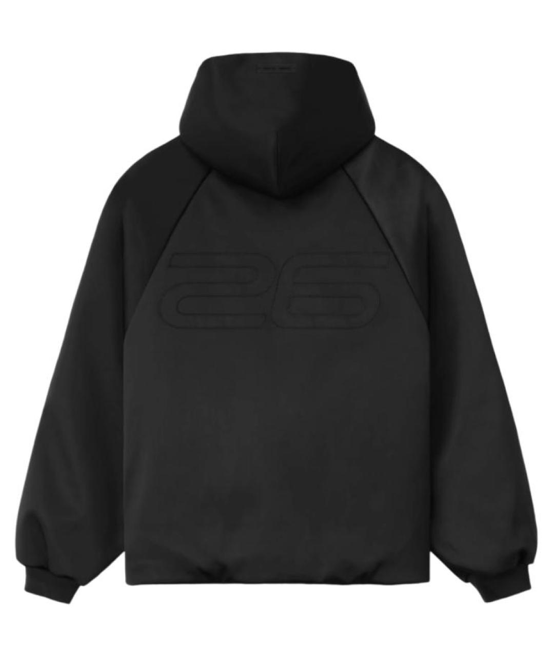 FEAR OF GOD ESSENTIALS Черная полиамидовая куртка, фото 2