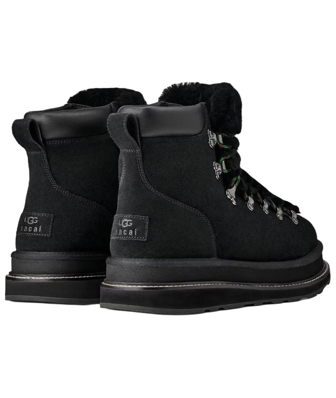 UGG AUSTRALIA Черные ботинки, фото 4