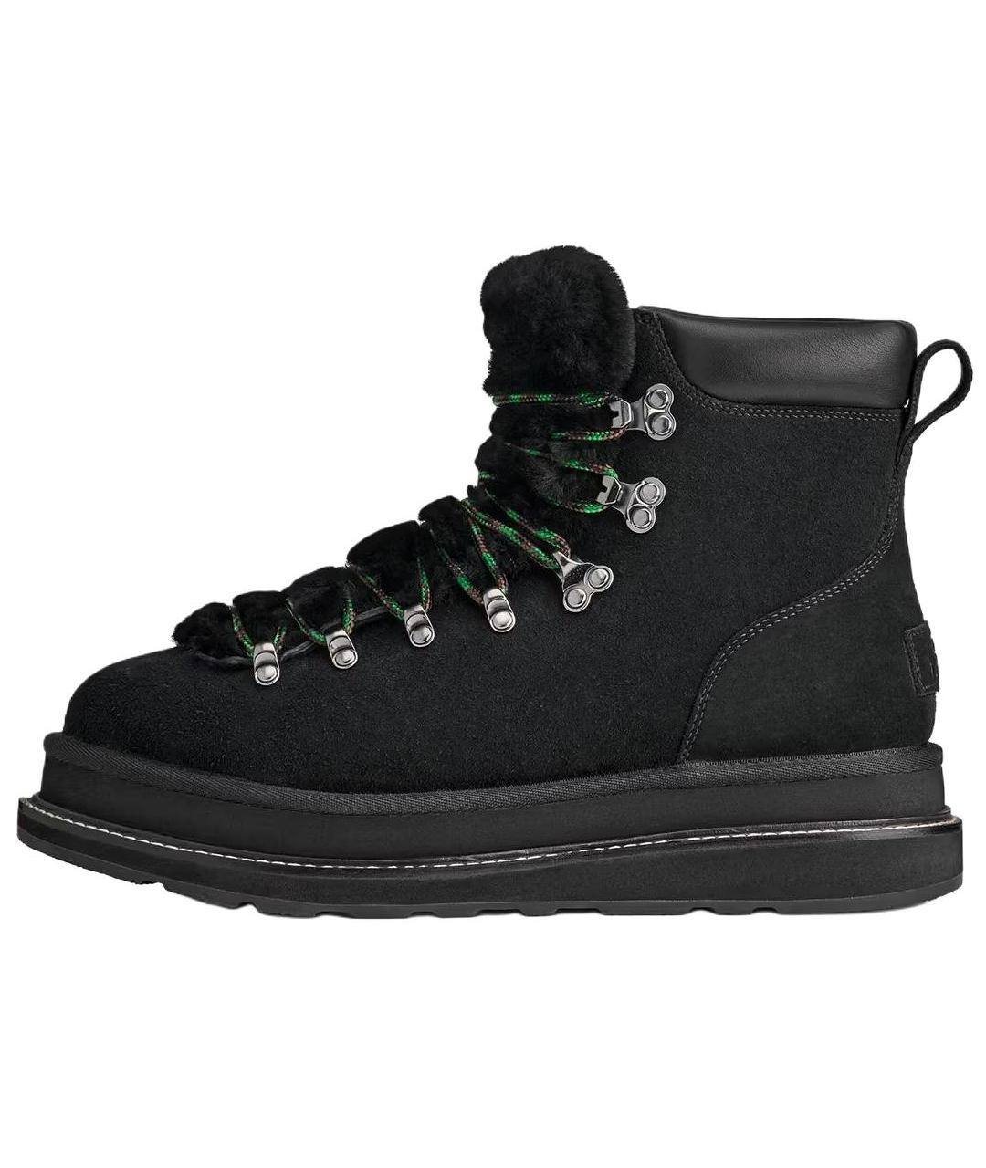 UGG AUSTRALIA Черные ботинки, фото 6