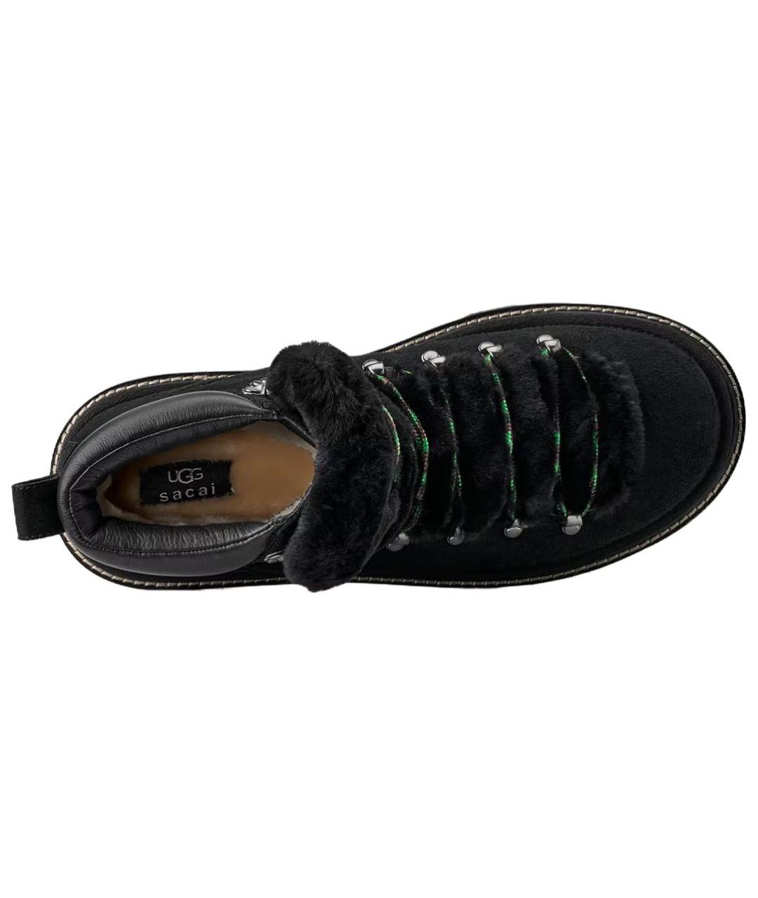 UGG AUSTRALIA Черные ботинки, фото 5